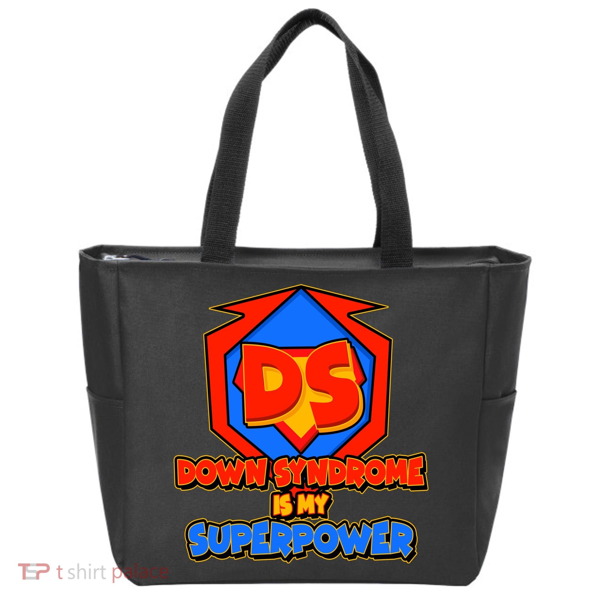 Down Syndrome Is My Superpower Awareness Tote Bag