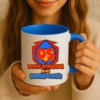 Down Syndrome Is My Superpower Awareness Coffee Mug thumb 3
