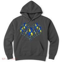 Down Syndrome Ribbon Of Hearts Hoodie thumb 0