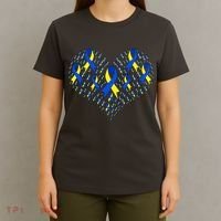 Down Syndrome Ribbon Of Hearts T-Shirt thumb 4