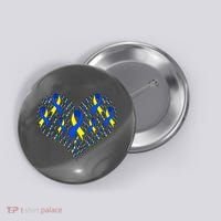 Down Syndrome Ribbon Of Hearts Button thumb 0