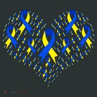 Down Syndrome Ribbon Of Hearts Coaster thumb 2