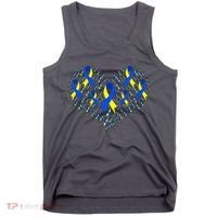 Down Syndrome Ribbon Of Hearts Tank Top thumb 0