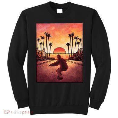 Downhill Sunset Skate Sweatshirt