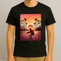 Downhill Sunset Skate T-Shirt thumb 3