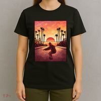 Downhill Sunset Skate T-Shirt thumb 4