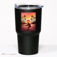Downhill Sunset Skate Tumbler thumb 0
