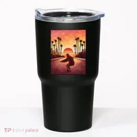 Downhill Sunset Skate Tumbler thumb 0