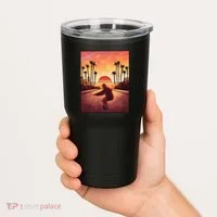 Downhill Sunset Skate Tumbler thumb 2