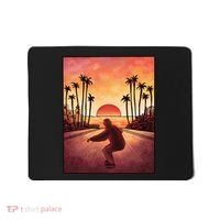 Downhill Sunset Skate Mousepad thumb 0