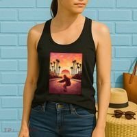Downhill Sunset Skate Women's Tank Top thumb 2