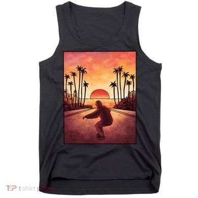 Downhill Sunset Skate Tank Top