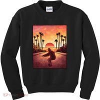 Downhill Sunset Skate Kids Sweatshirt thumb 0