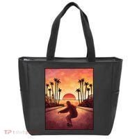Downhill Sunset Skate Tote Bag thumb 0