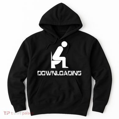 Downloading Poop Toilet Hoodie
