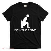 Downloading Poop Toilet T-Shirt thumb 0