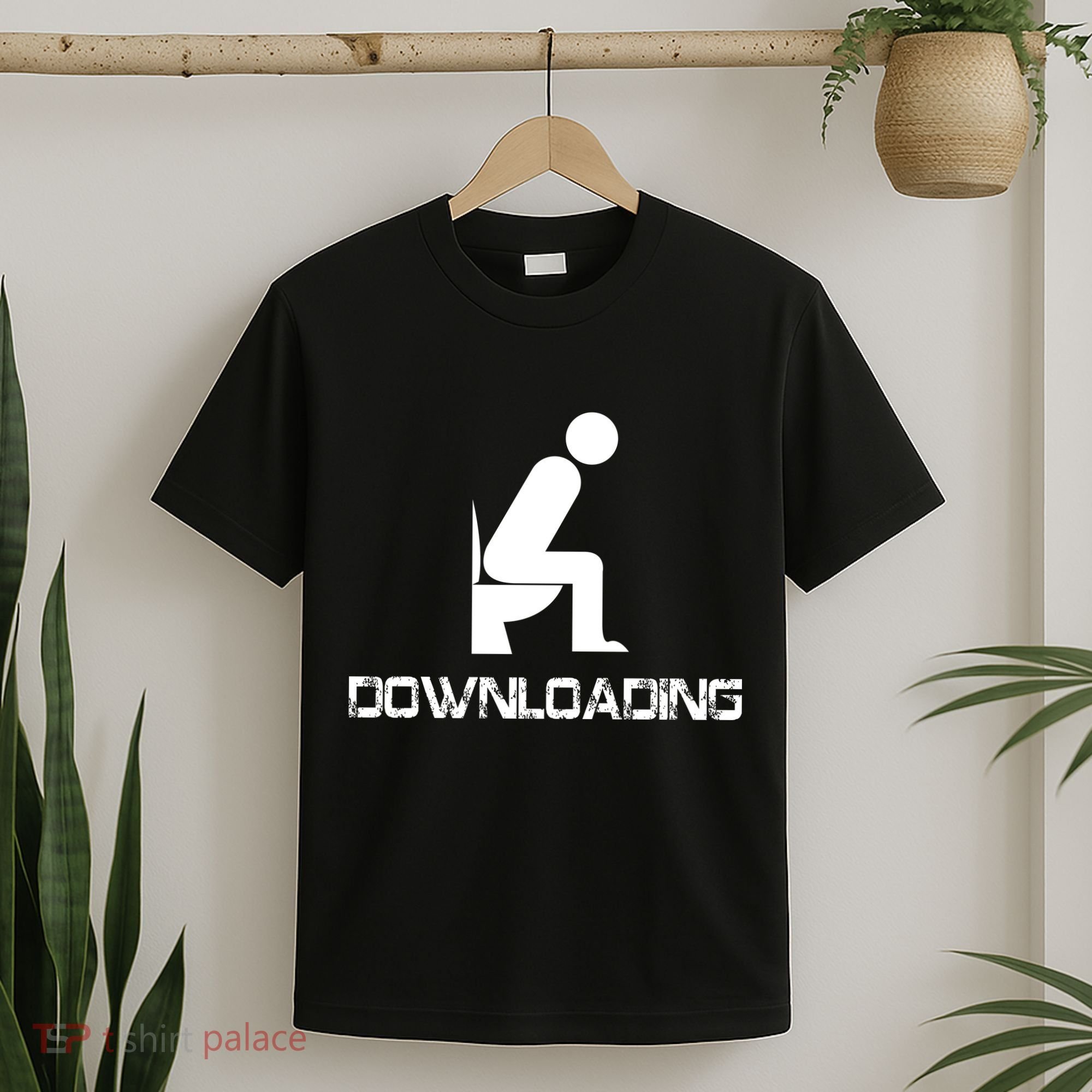 Downloading Poop Toilet T-Shirt