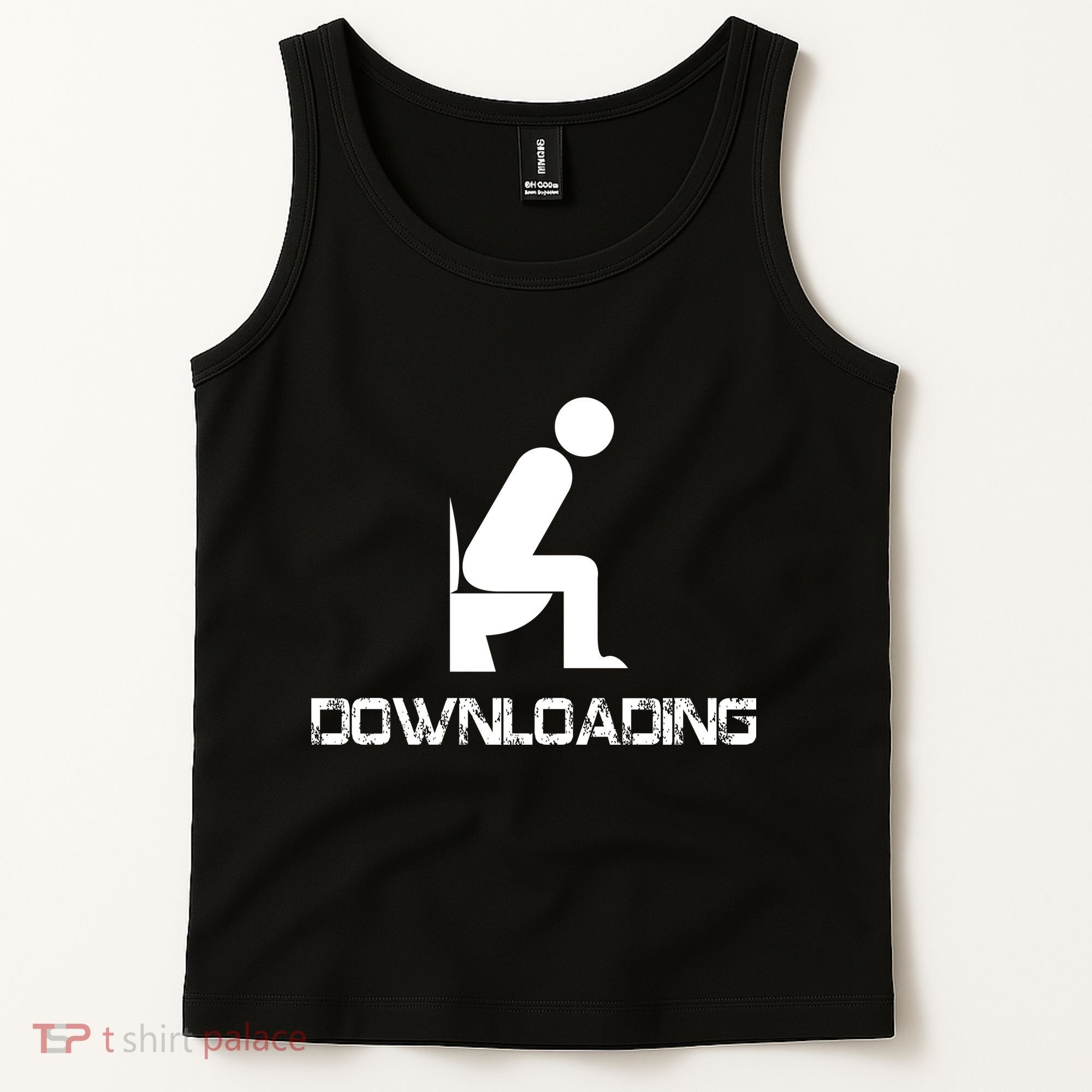 Downloading Poop Toilet Tank Top
