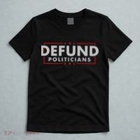 Defund Politicians Anti Government Political T-Shirt thumb 5