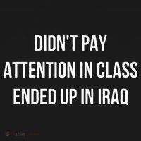 Didnt Pay Attention In Class Ended Up In Iraq Kids Hoodie thumb 5