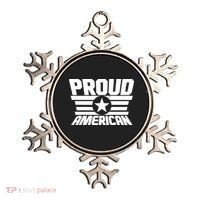 Distressed Proud American USA Patriot Ornament thumb 0