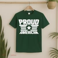 Distressed Proud American USA Patriot T-Shirt thumb 2