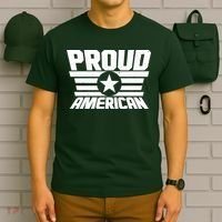 Distressed Proud American USA Patriot T-Shirt thumb 6