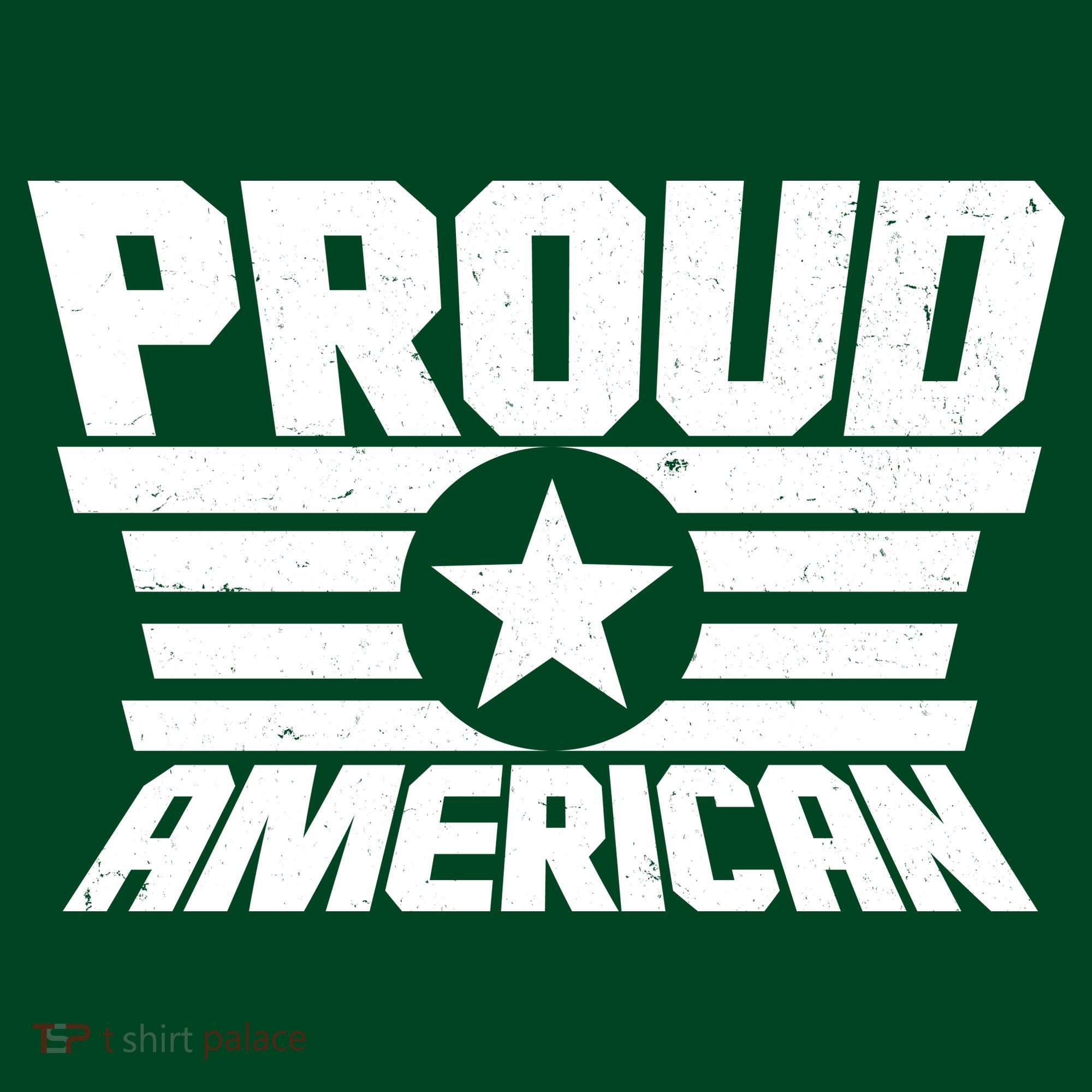 Distressed Proud American USA Patriot Mousepad