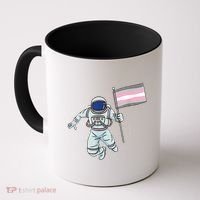 Demigirl Pride Astronaut Flag Coffee Mug thumb 0