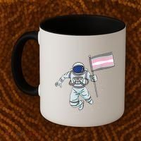 Demigirl Pride Astronaut Flag Coffee Mug thumb 2