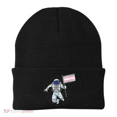 Demigirl Pride Astronaut Flag Beanie