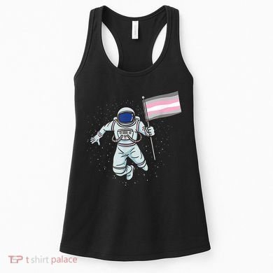 Demigirl Pride Astronaut Flag Women's Tank Top