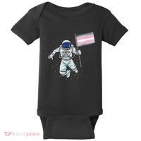 Demigirl Pride Astronaut Flag Baby Bodysuit thumb 0