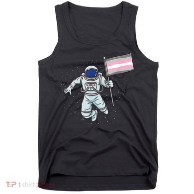 Demigirl Pride Astronaut Flag Tank Top