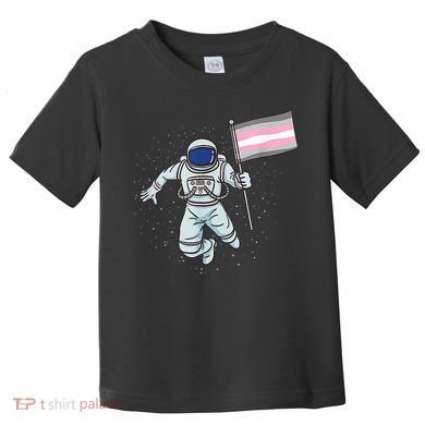 Demigirl Pride Astronaut Flag Toddler T-Shirt