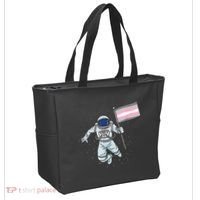 Demigirl Pride Astronaut Flag Tote Bag thumb 2