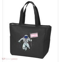 Demigirl Pride Astronaut Flag Tote Bag thumb 3
