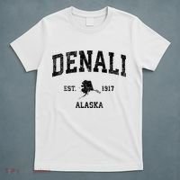 Denali Park Alaska AK Vintage Sports Print T-Shirt thumb 5
