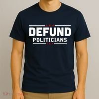 Defund Politicians Anti Government T-Shirt thumb 3