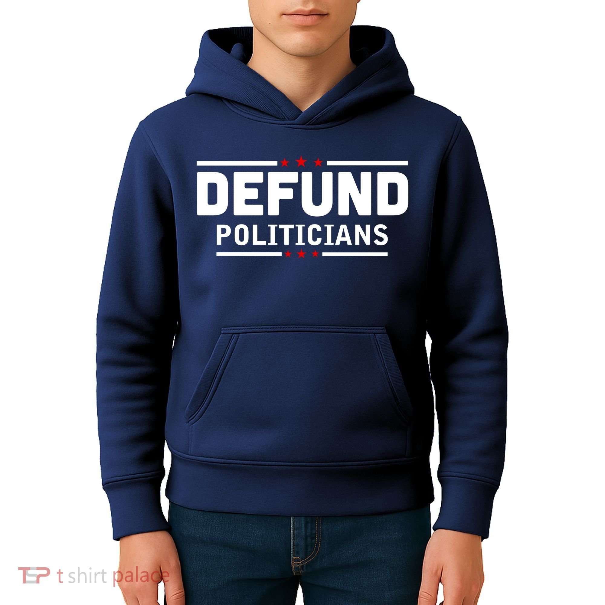 Defund Politicians Anti Government Kids Hoodie