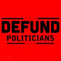 Defund Politicians Anti Government Santa Hat thumb 1