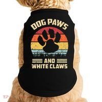 Dog paws and white claws Doggie Tank thumb 0