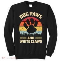 Dog paws and white claws Sweatshirt thumb 0
