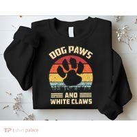 Dog paws and white claws Sweatshirt thumb 2