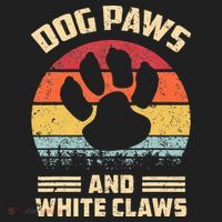 Dog paws and white claws Beanie thumb 2