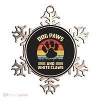 Dog paws and white claws Ornament thumb 0