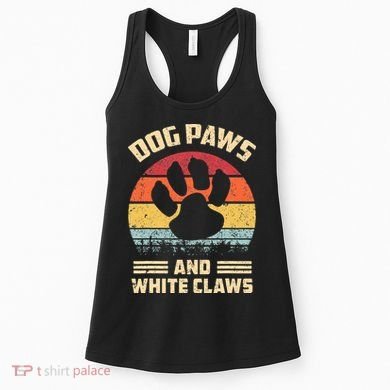 Dog paws and white claws Women's Tank Top