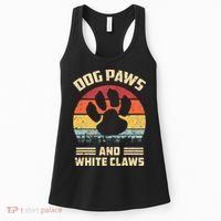 Dog paws and white claws Women's Tank Top thumb 0