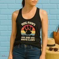 Dog paws and white claws Women's Tank Top thumb 2