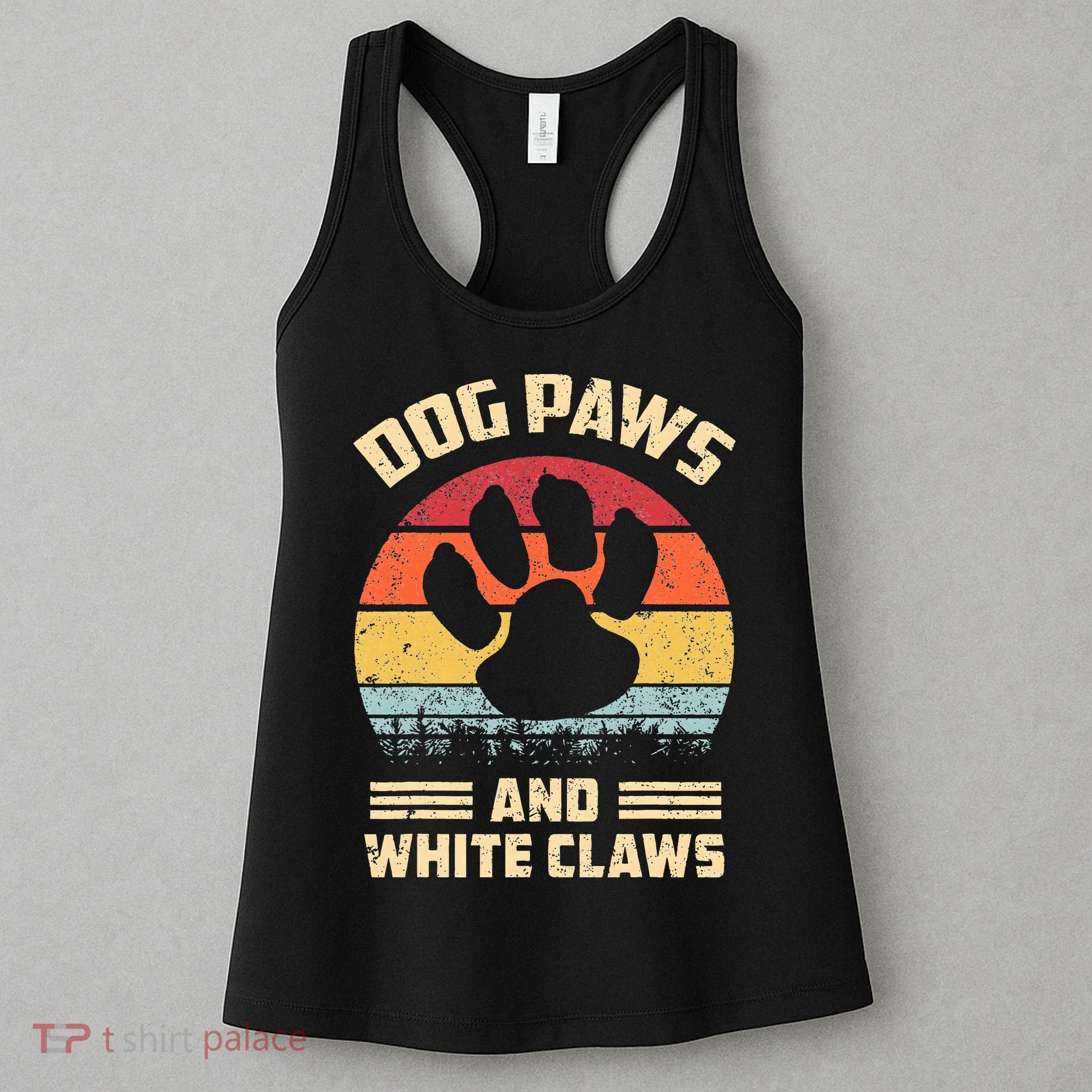 Dog paws and white claws Women's Tank Top
